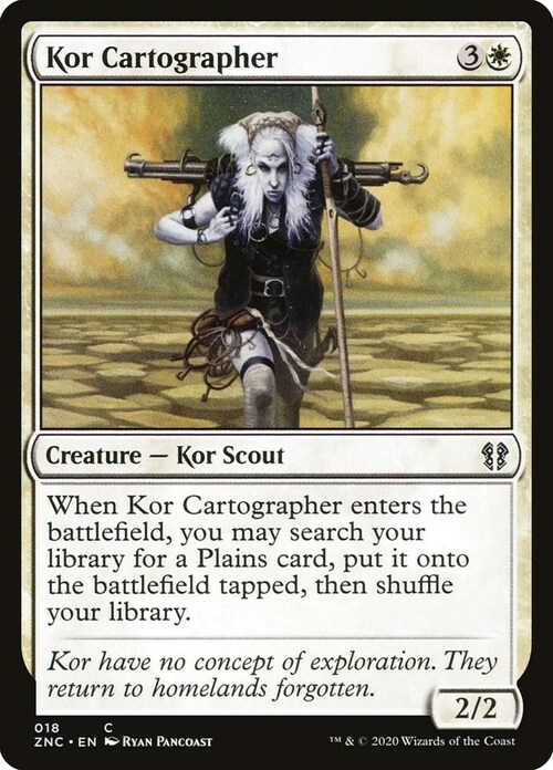 Kor Cartographer Card Front