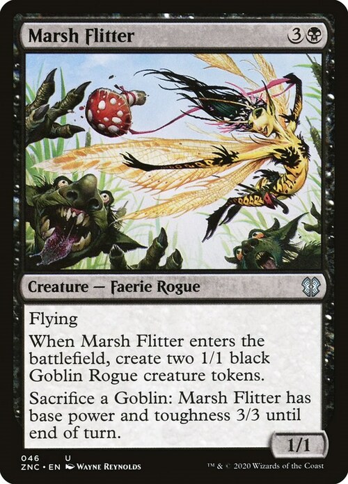 Marsh Flitter Card Front