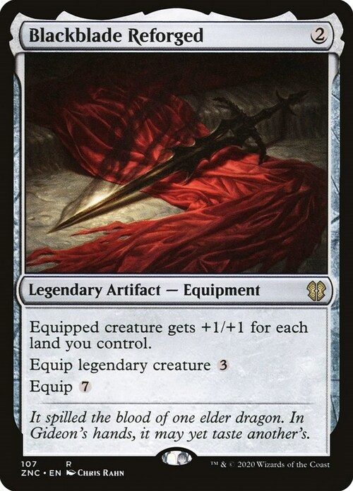 Blackblade Reforged Card Front