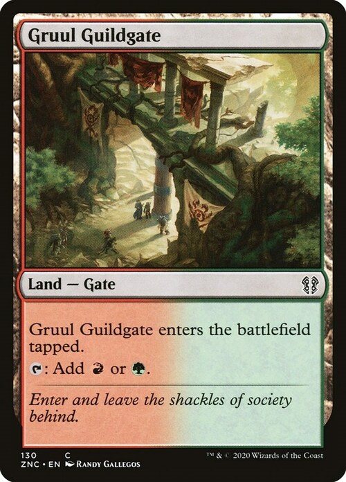 Gruul Guildgate Card Front