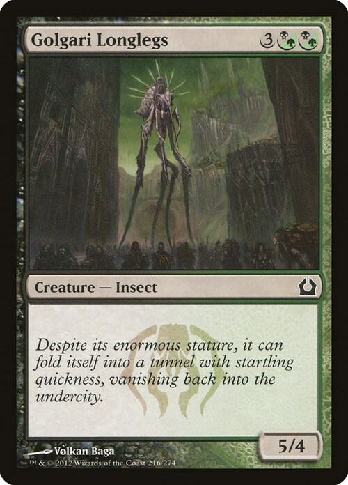 Golgari Longlegs Card Front