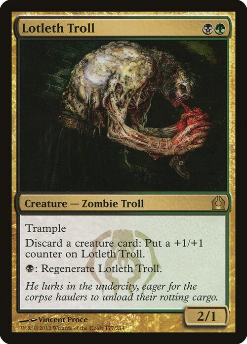 Lotleth Troll Card Front