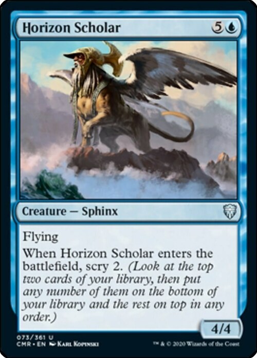 Horizon Scholar Card Front