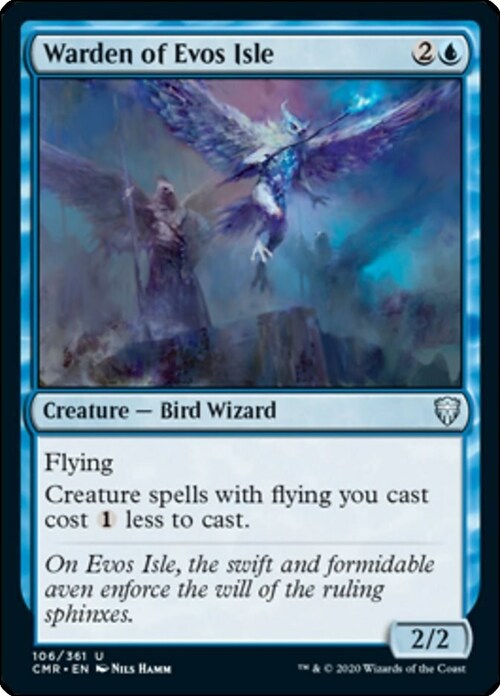 Warden of Evos Isle Card Front