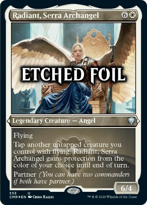 Radiant, Serra Archangel Card Front