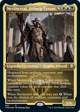 Nevinyrral, Urborg Tyrant Card Front