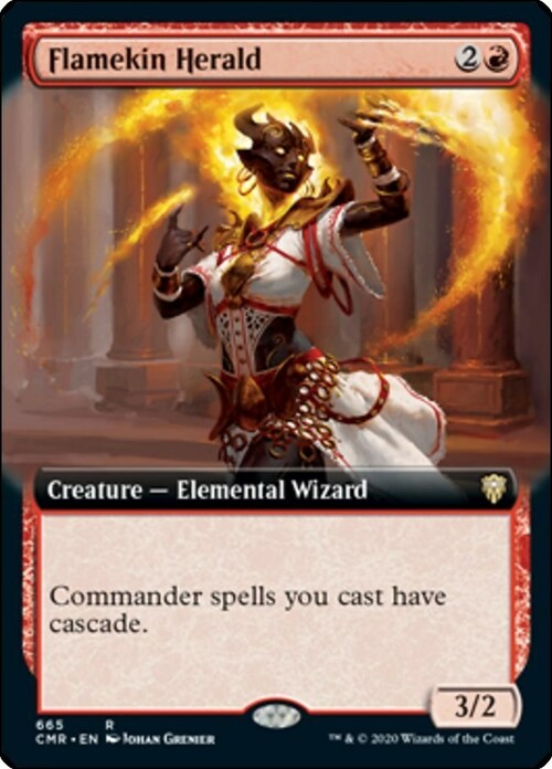 Flamekin Herald Card Front