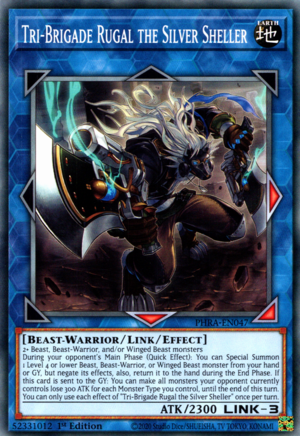 Tri-Brigade Rugal the Silver Sheller Card Front