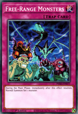 Free-Range Monsters Card Front