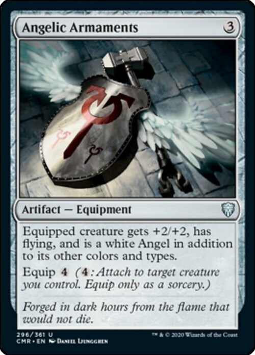 Angelic Armaments Card Front