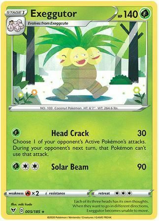 Exeggutor Card Front