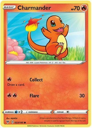 Charmander Card Front