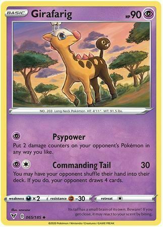 Girafarig Card Front