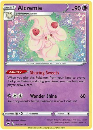 Alcremie Card Front