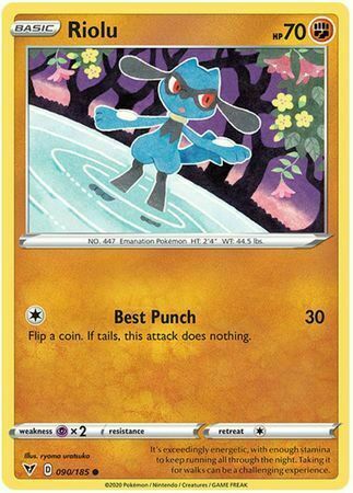 Riolu Card Front