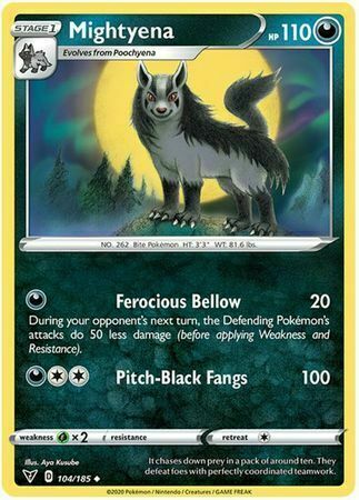 Mightyena Card Front