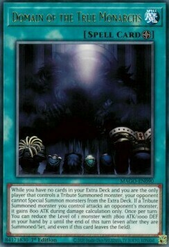 Domain of the True Monarchs Card Front