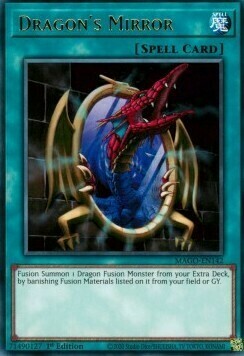 Dragon's Mirror Card Front