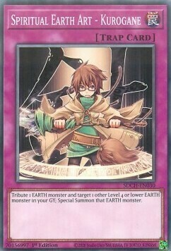 Spiritual Earth Art - Kurogane Card Front