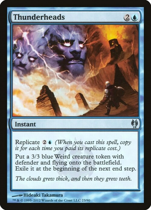 Thunderheads Card Front