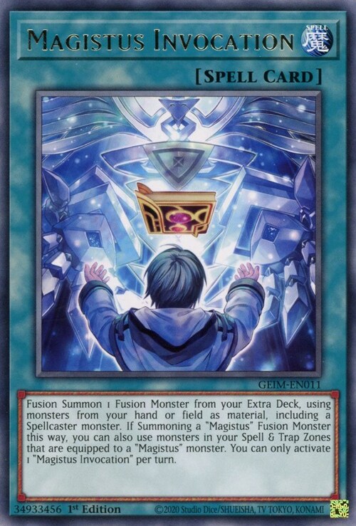 Magistus Invocation Card Front