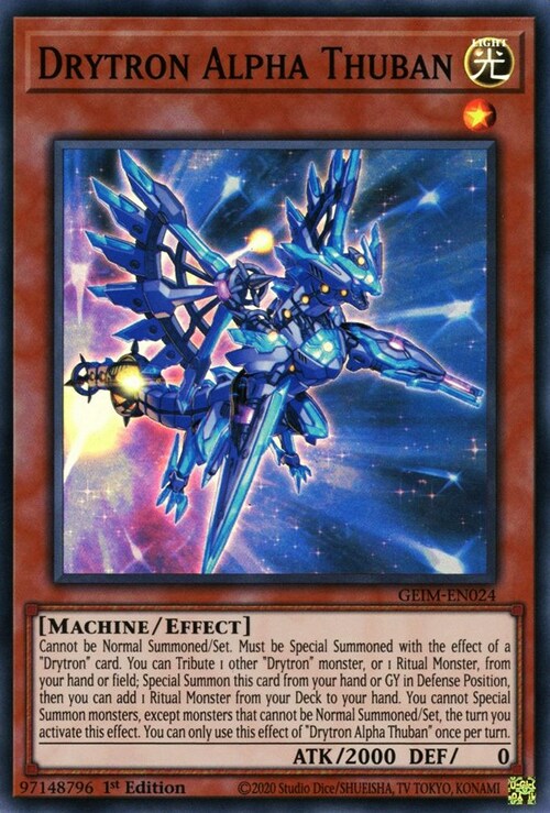 Drytron Alpha Thuban Card Front