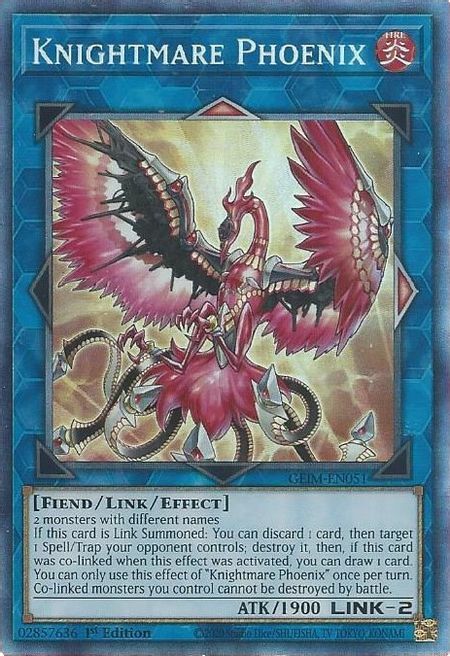 Knightmare Phoenix Card Front