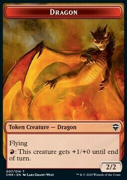 Dragon // Elf Warrior Card Front