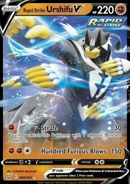 Rapid Strike Urshifu V Card Front