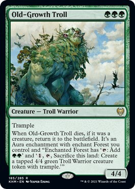 Old-Growth Troll Card Front