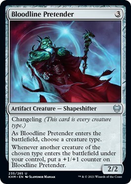 Bloodline Pretender Card Front