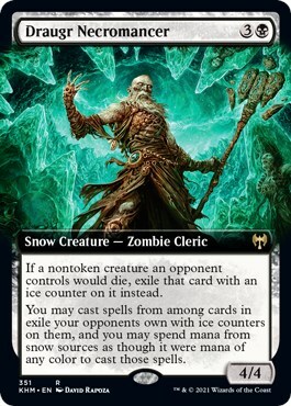 Draugr Necromancer Card Front