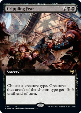 Crippling Fear Card Front