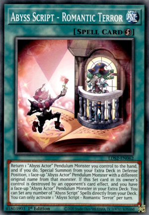 Abyss Script - Romantic Terror Card Front