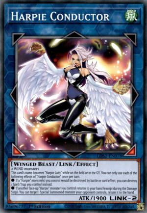 Harpie Conductor Card Front