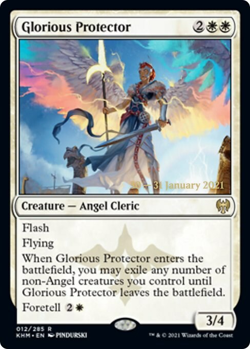 Glorious Protector Card Front