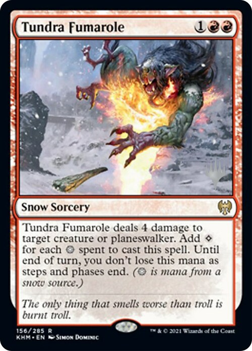 Tundra Fumarole Card Front