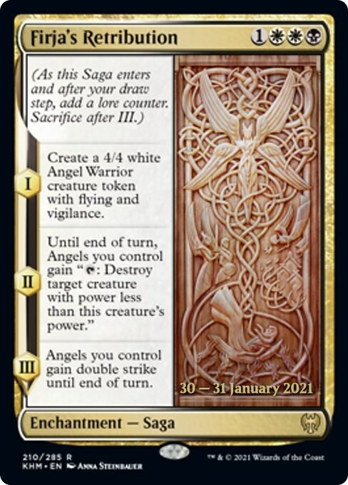 Firja's Retribution Card Front