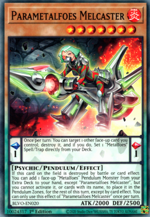 Parametalfoes Melcaster Card Front