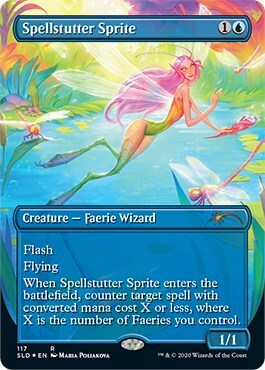 Spellstutter Sprite Card Front