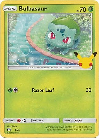 Bulbasaur Card Front