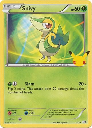 Snivy Card Front