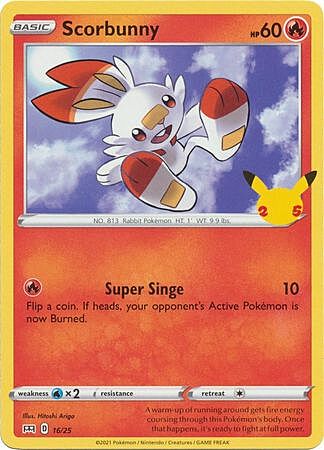 Scorbunny Card Front