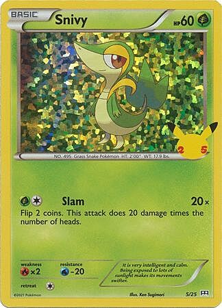 Snivy Card Front