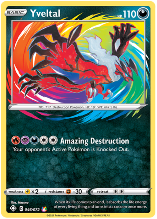 Yveltal Card Front