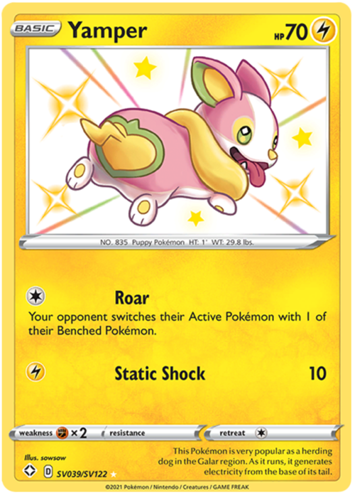 Yamper Card Front