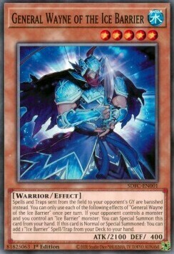 General Wayne of the Ice Barrier Card Front