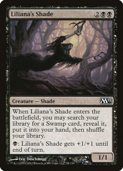 Liliana's Shade Card Front