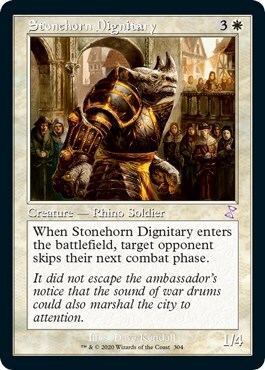 Stonehorn Dignitary Card Front