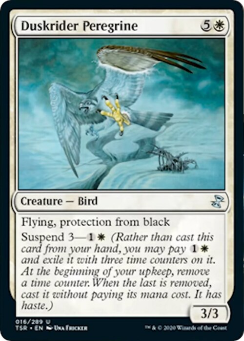 Duskrider Peregrine Card Front